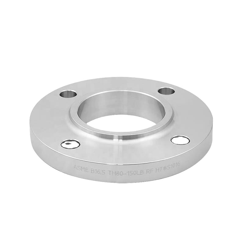 Galvaniseret rustfrit slip på flangen med lavt knudepunkt.