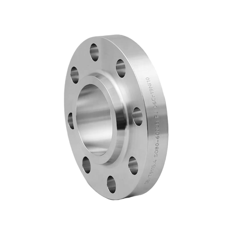 Galvaniseret rustfrit slip på flangen med lavt knudepunkt.