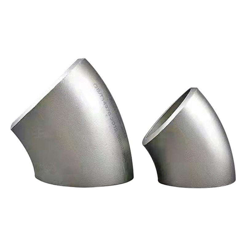 Albue 45 ° røv svejsning 40s 316 rustfrit stålrør Fittings Safe og lækagefri