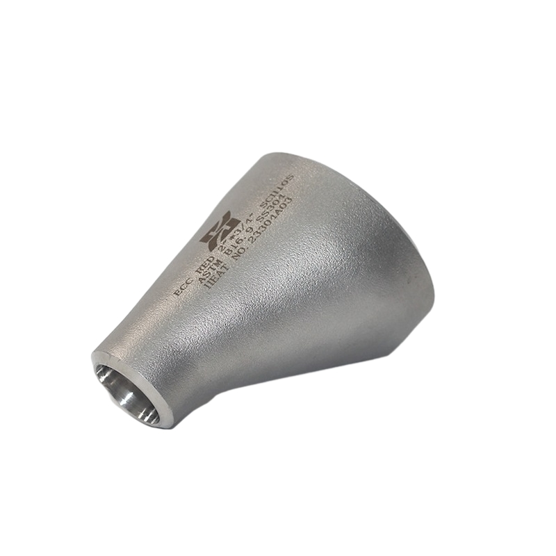 Plan 10s 316L Butt Weld Weld Rustfrit stålrør Excentriske reducere