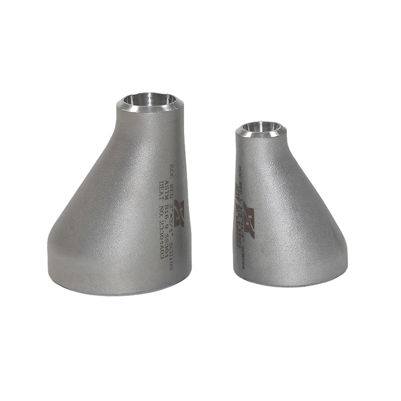 Plan 10s 316L Butt Weld Weld Rustfrit stålrør Excentriske reducere