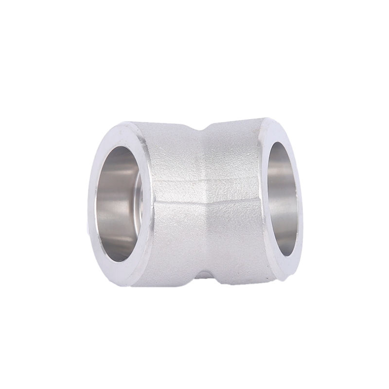 45 ° Socket Weld Albow Smeded Rustfrit Steel Pipe Fittings
