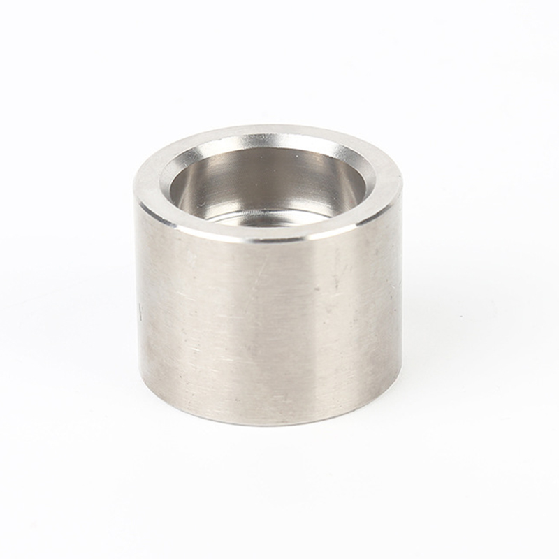 Rustfrit stål dobbelt socket svejsning lige kobling smedet hurtig kobling