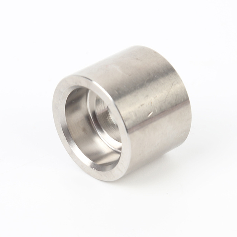 Rustfrit stål dobbelt socket svejsning lige kobling smedet hurtig kobling